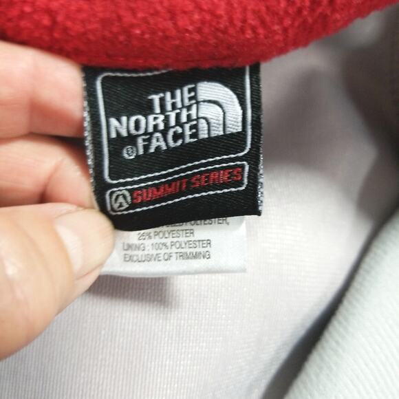 Northface Denali Summit Series red black jacket S - Picture 8 of 9